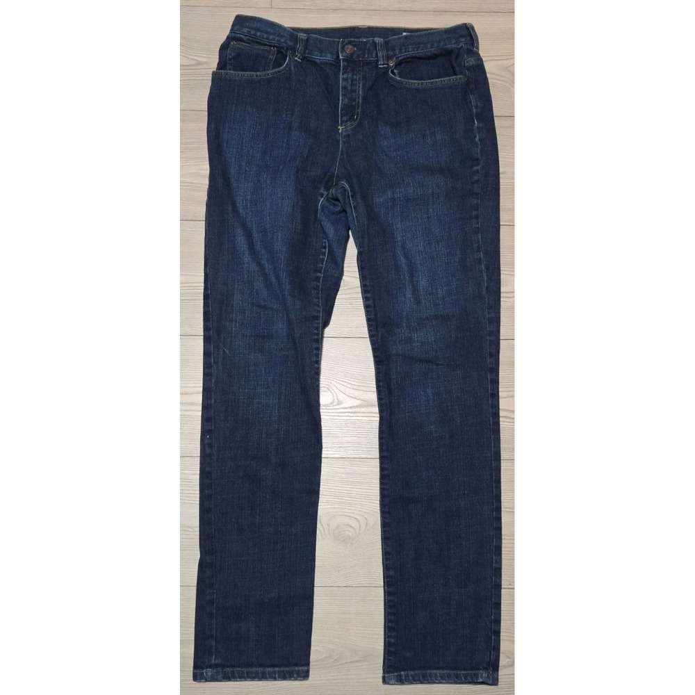 American Living Jeans‎ Women's 12 (31x31) Revere Slim Leg Blue Dark Wash Stretch